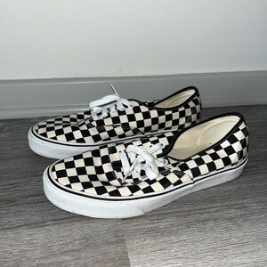 Checkered Vans